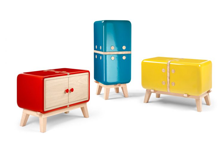 meuble scandinace coloré pour enfant keramos